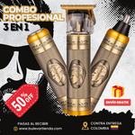 COMBO DE AFEITAR PROFESIONAL 3 EN 1